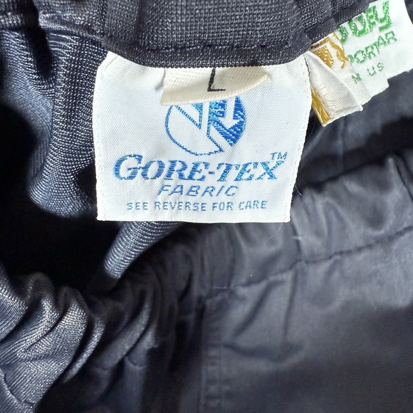 Vintage Tourney Sportswear Pants Men's Large Blue Gore-Tex USA Made Pull On - Picture 4 of 10